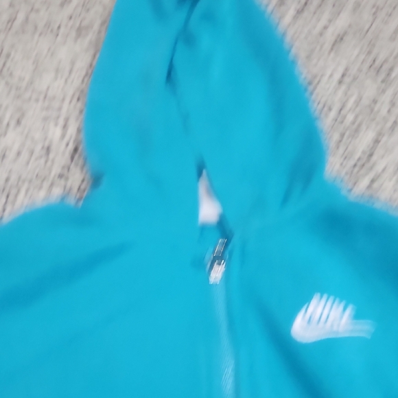 Toddler Nike Vibrant Blue Hoodie and Pants Set - Picture 6 of 12